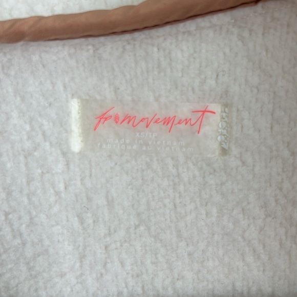 Free People FP MOVEMENT Hit the Slopes Vest / Ivory Retro Combo - Picture 14 of 14